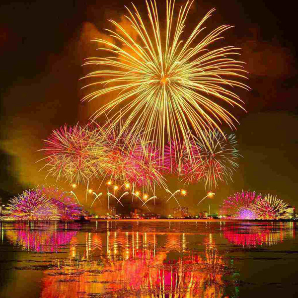 諏訪湖祭り湖上祭花火大会　イメージ