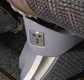 広めの足元スペース