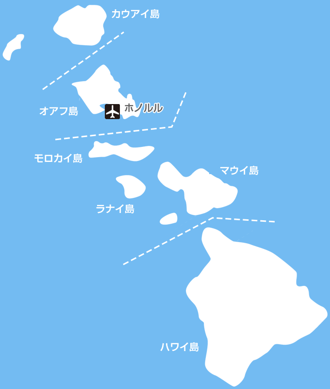 ハワイ map