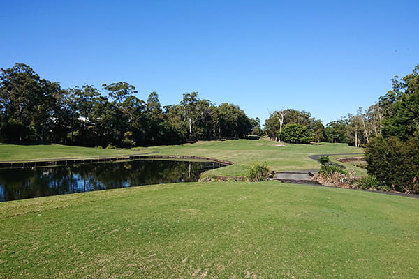 カンタス航空ビジネスクラス利用 デラックスホテルに滞在 オーストラリアゴルフ5日間 ＝ゴールドコースト＝