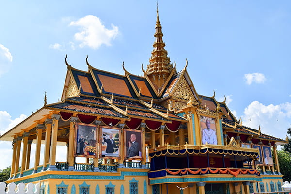 イメージ：カンボジア王宮（プノンペン）3