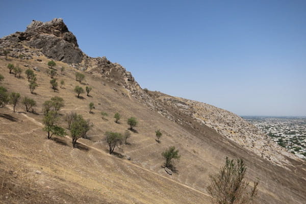 イメージ：古都オシュ スライマン-ト―聖山（キルギス共和国）6