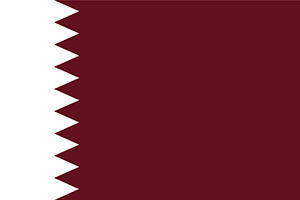 カタール国 国旗