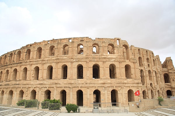 イメージ：エル・ジェムの円形闘技場