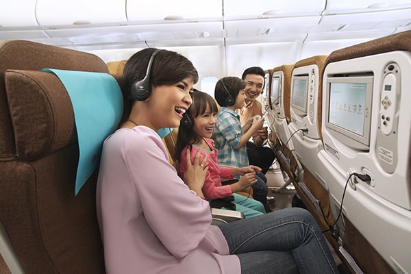 イメージ：機内エンターテインメントへようこそ7