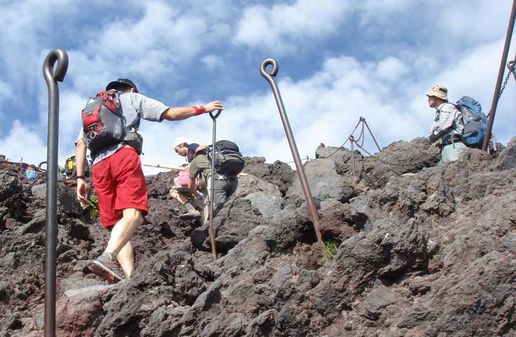 自分のペースで登山できる、富士登山ツアーフリープラン
