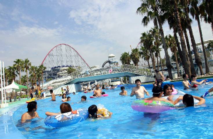 大阪発]たっぷり滞在！ジャンボ海水プールでスプラッシュ！ナガシマ