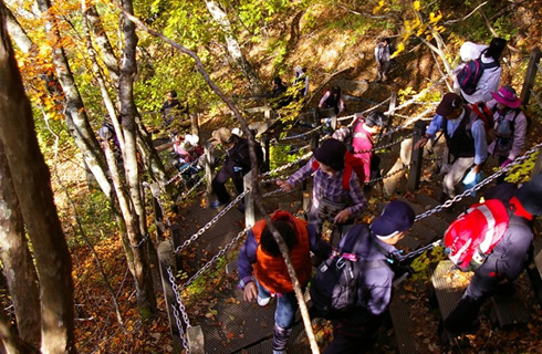Gotoトラベル対象プラン 一生に一度は行きたい紅葉の西沢渓谷ハイキング 神秘の絶景 滝めぐり 温泉入浴付きバスツアー