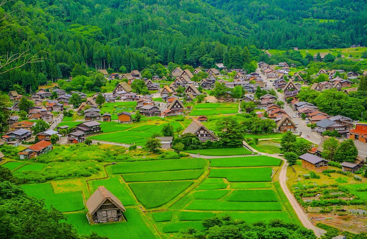 名古屋発 世界遺産合掌造りの集落が並ぶ 白川郷 へ行こう 高山の古い町並みの自由散策と食べ歩きでお楽しみ 飛騨牛 や岐阜県産のブランド豚を使ったお昼食付きバスツアー