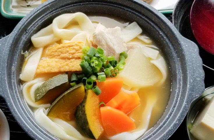山梨名物ほうとうも(要追加代金)