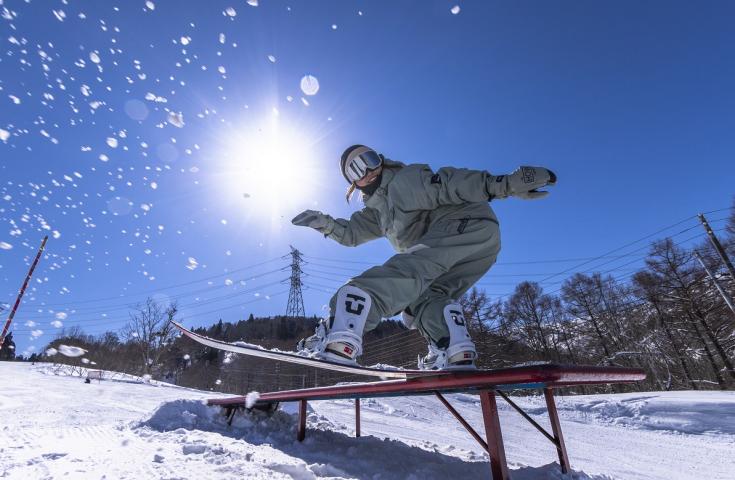 自慢のスノーパーク＆バンク