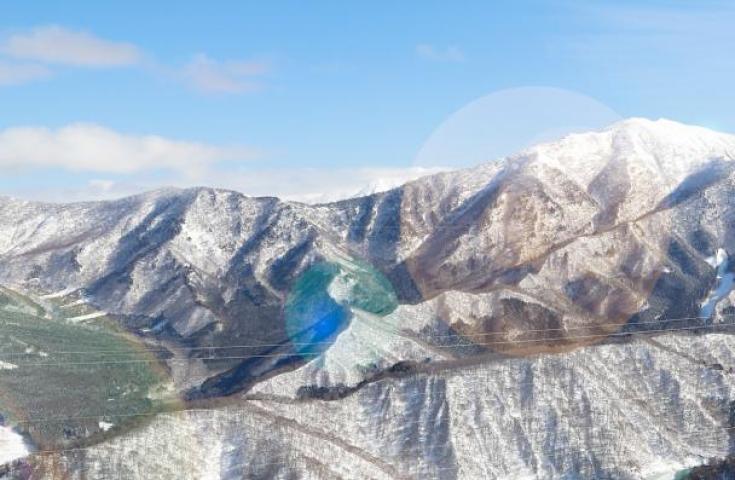 日本最長の約5.5kmの「ドラゴンドラ」