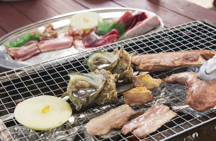 うらりBBQ（昼食イメージ）