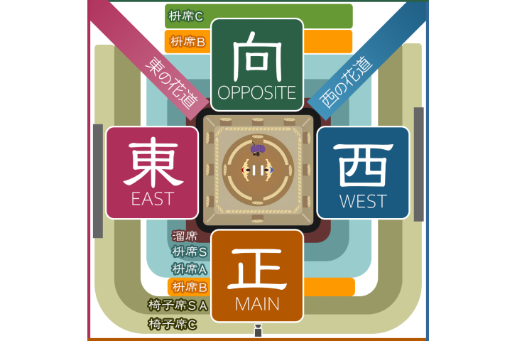 名古屋IGアリーナ観覧席MAP(イメージ)