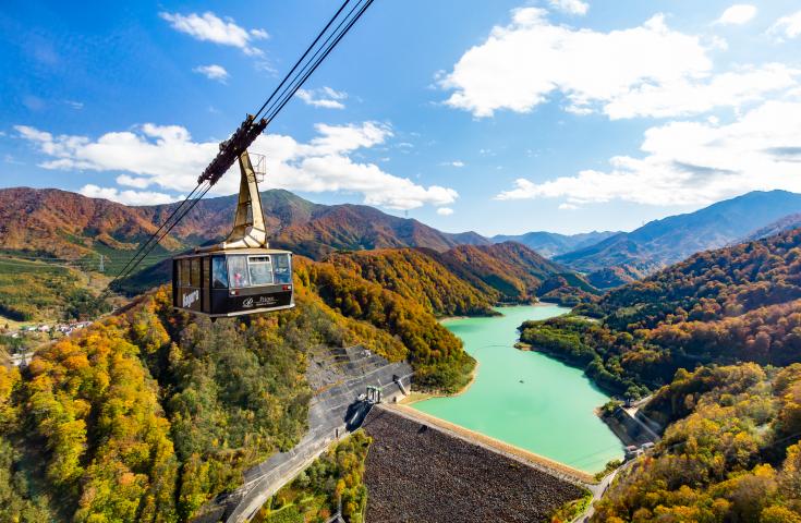 日本最長クラスの瞬間地上高を誇る「田代ロープウェイ」で大パノラマ堪能♪(イメージ)