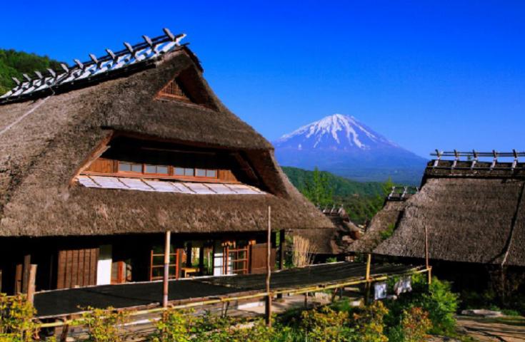 We appreciate original scenery of Japan in Saiko Iyashinosato Nenba