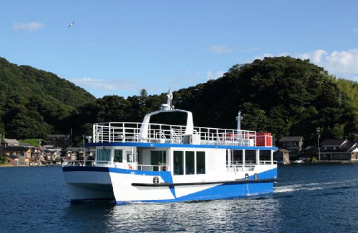 天橋立遊覧船でご移動