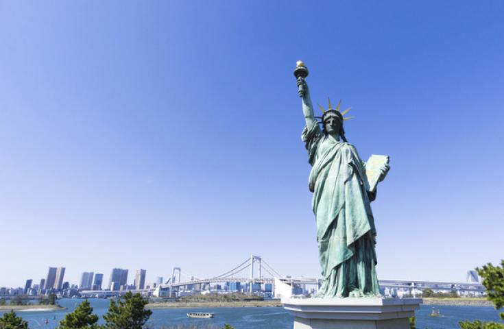 Odaiba (the Statue of Liberty)