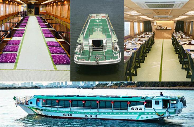 屋形船イメージ(イス・掘りごたついずれかになります）