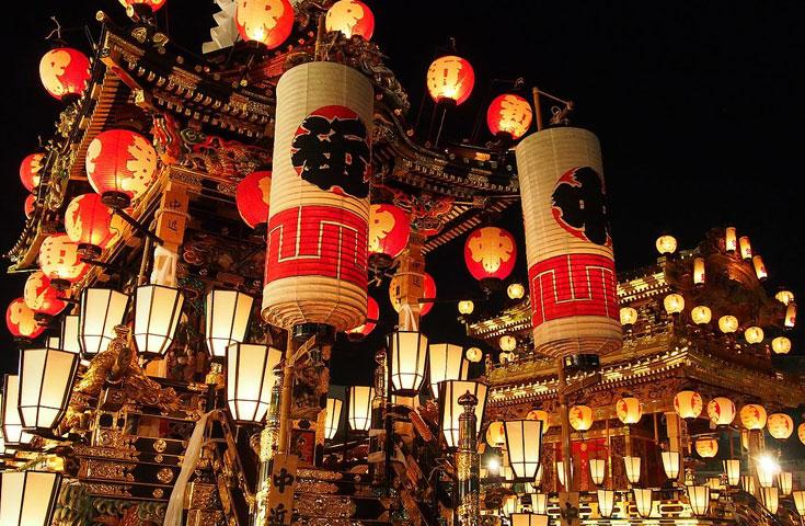 ユネスコ無形文化遺産に登録されている秩父夜祭