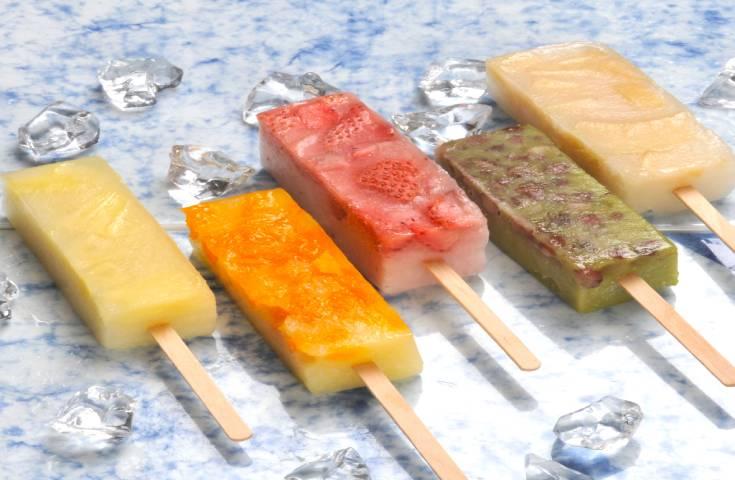 暑い夏には葛アイス