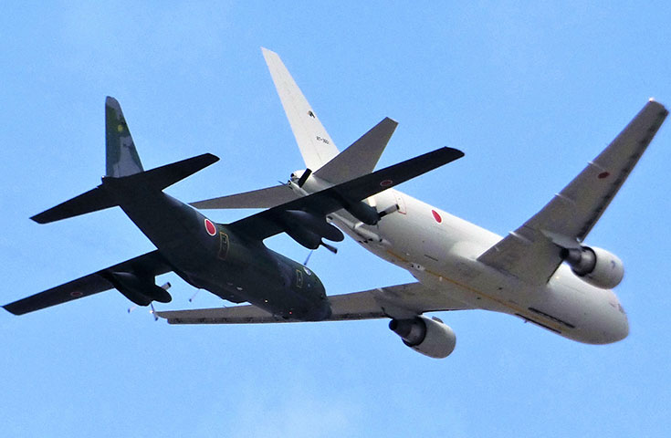 小牧基地/空中給油・輸送機KC-767