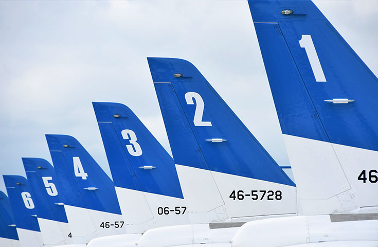 松島基地/T-4「ブルーインパルス」