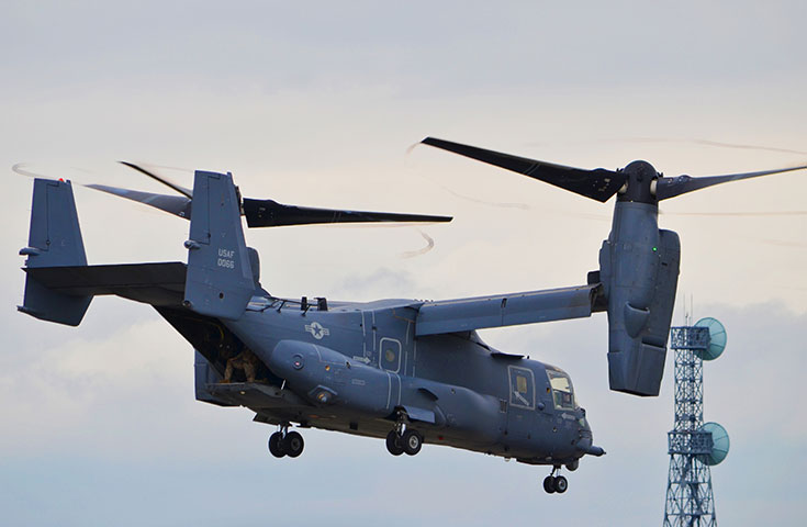 横田基地/V22オスプレイ