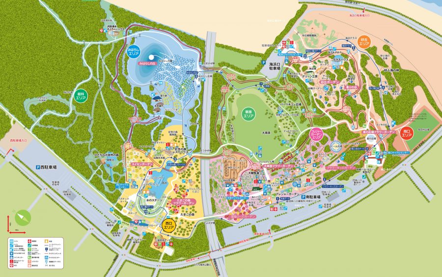ひたち海浜公園MAP